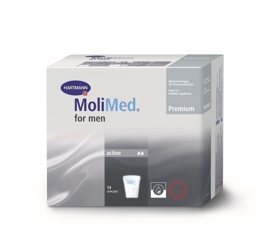 фото упаковки Molimed Premium вкладыши урологические для мужчин Актив
