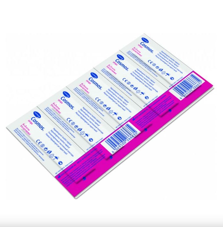 Cosmos Strips пластырь, 6смх2см, пластырь, 5 шт.