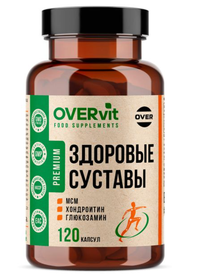 фото упаковки OVERvit Здоровые суставы Оверфлекс комплекс