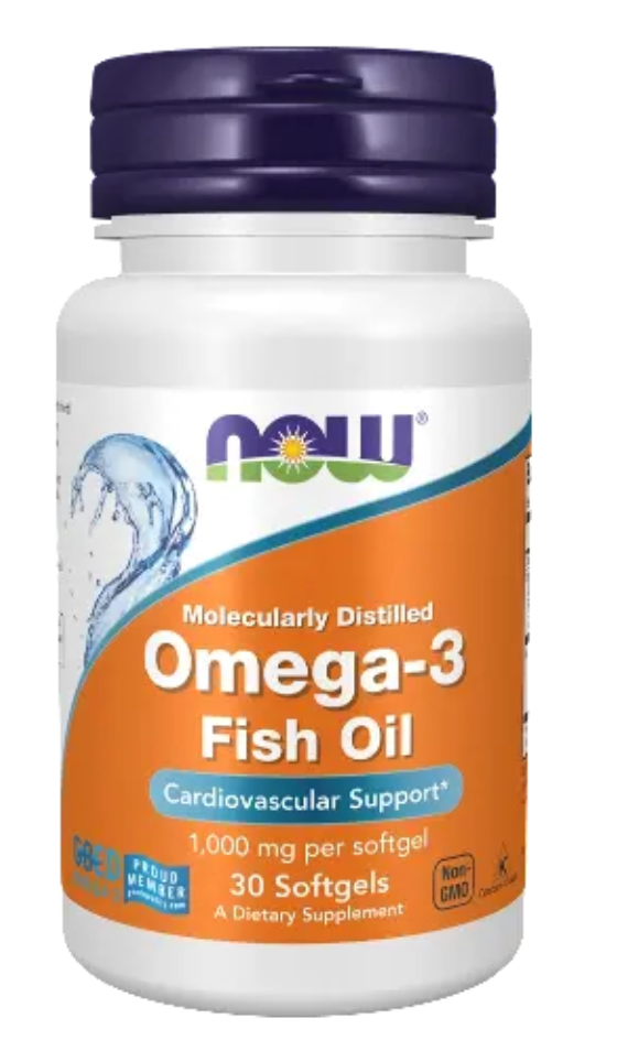 фото упаковки NOW Omega-3