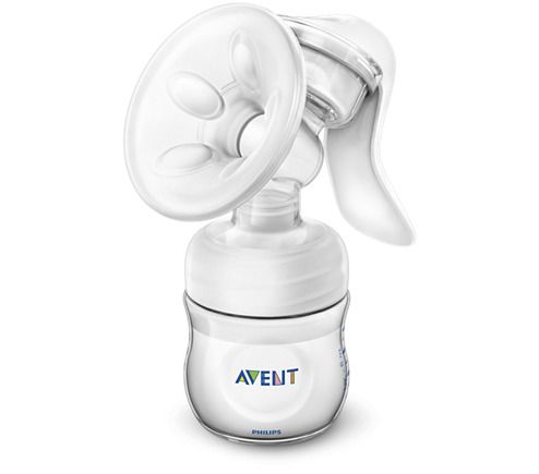 фото упаковки Молокоотсос Philips AVENT Natural ручной с бутылочкой 125мл