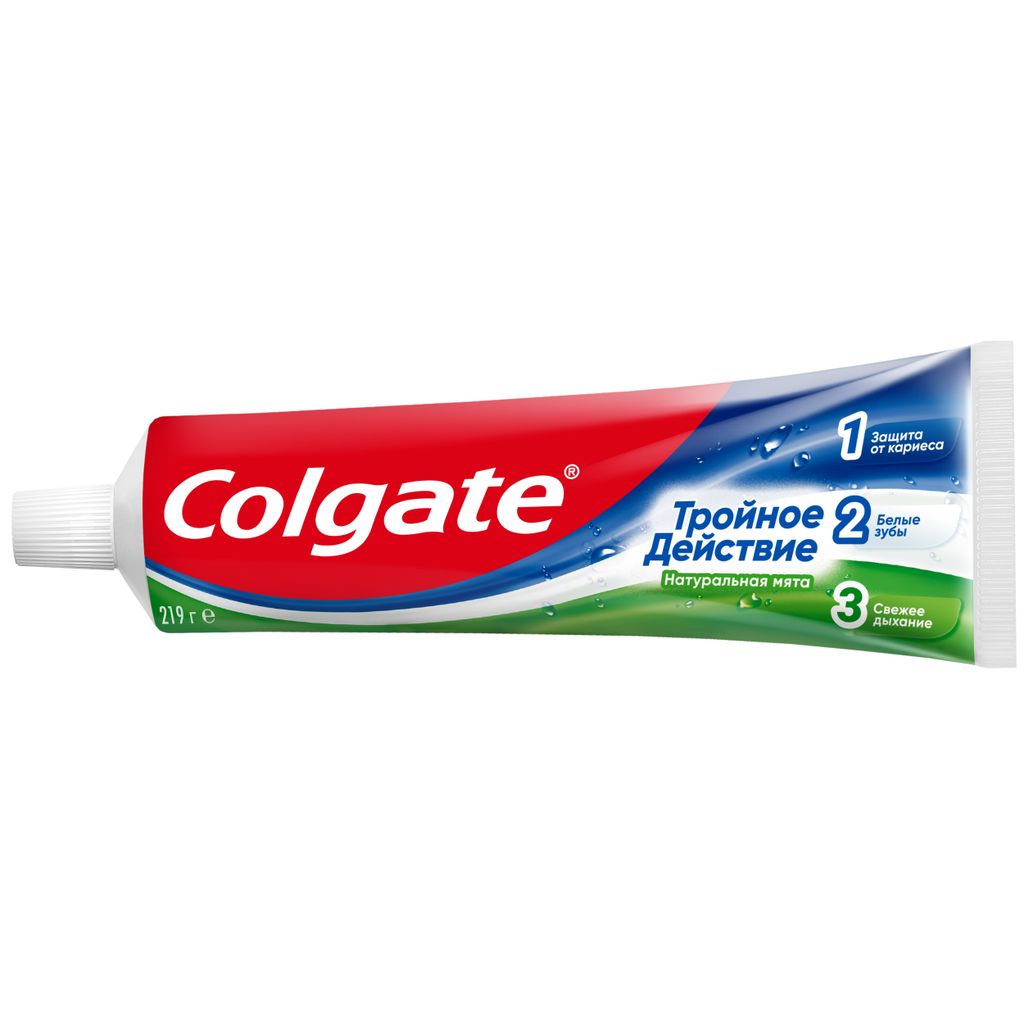 Colgate Тройное Действие зубная паста, паста зубная, 150 мл, 1 шт.