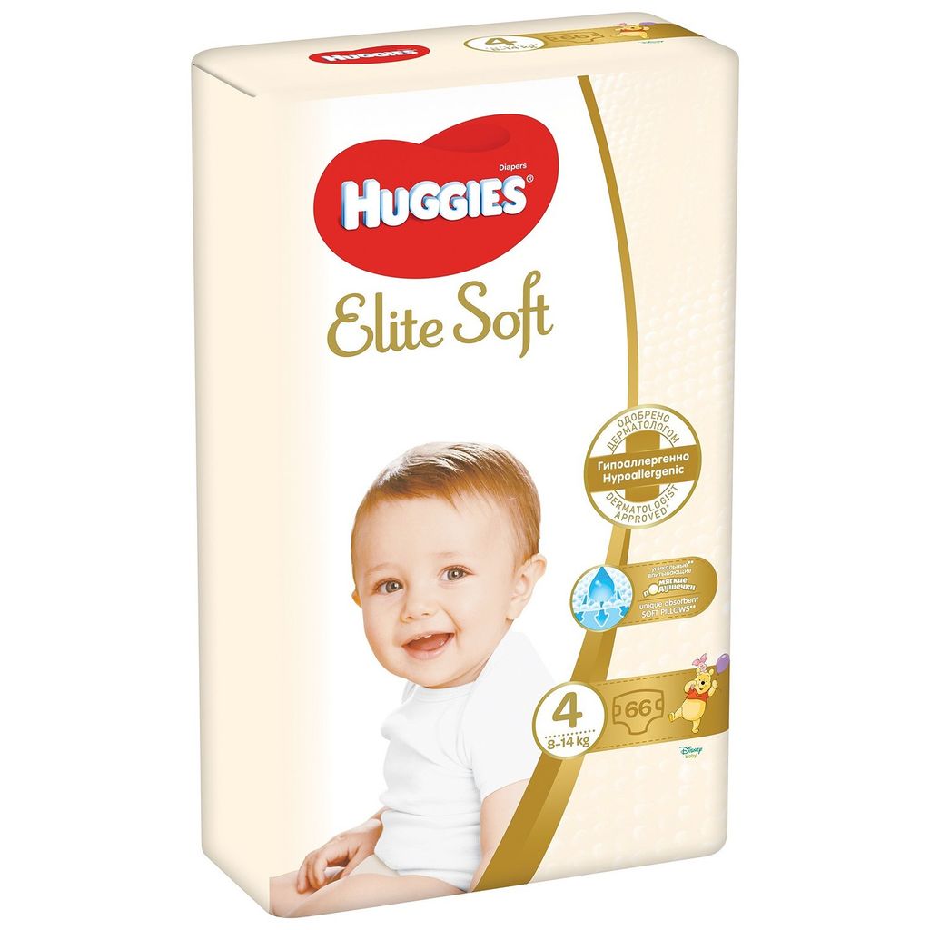 фото упаковки Huggies Elite Soft Подгузники детские