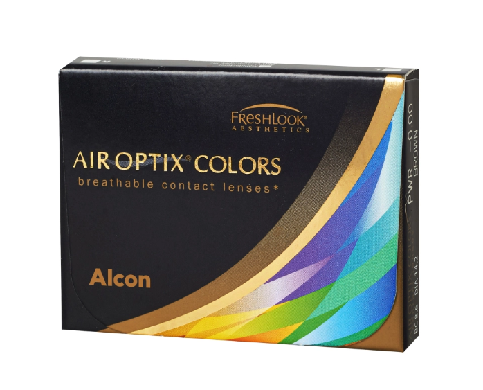 фото упаковки Alcon Air Optix Colors цветные контактные линзы