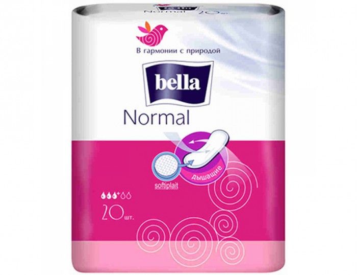 Bella Прокладки Normal Softiplait Air, прокладки гигиенические, 20 шт.