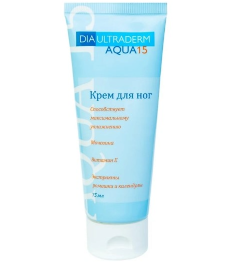 фото упаковки Diaultraderm aqua 15 Крем для ног