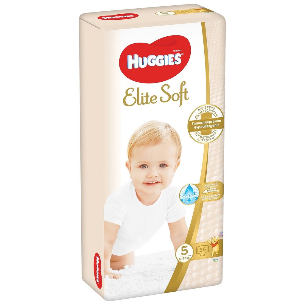 фото упаковки Huggies Elite Soft Подгузники детские