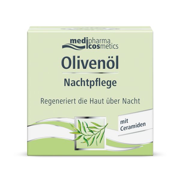 фото упаковки Medipharma Cosmetics Крем для лица ночной Olivenol
