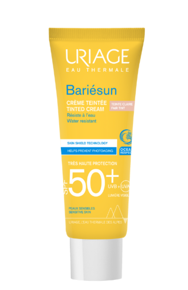 фото упаковки Uriage Bariesun Крем тональный светлый SPF50+