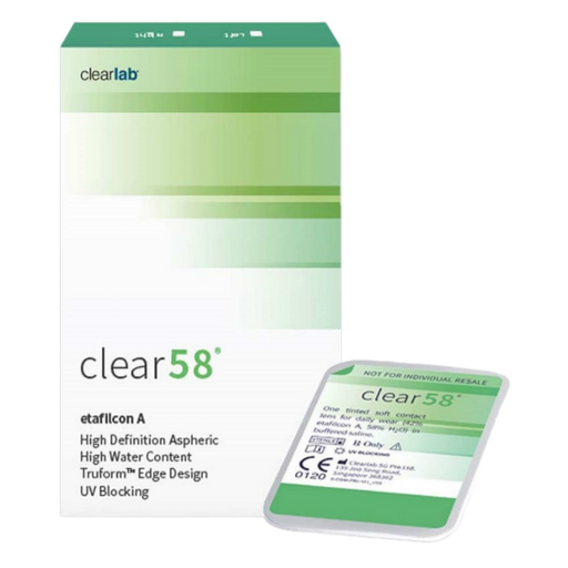 ClearLab Clear 58 Линзы контактные, -2.00, 8.7, 6 шт.