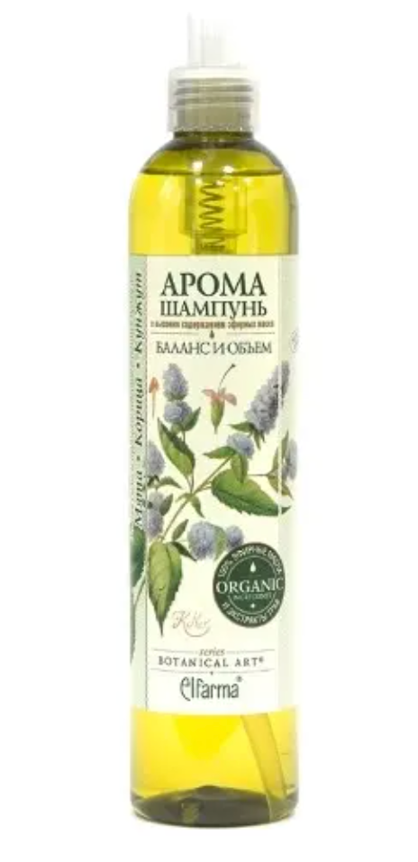 Botanical art арома-шампунь баланс и объем, шампунь, 350 мл, 1 шт.