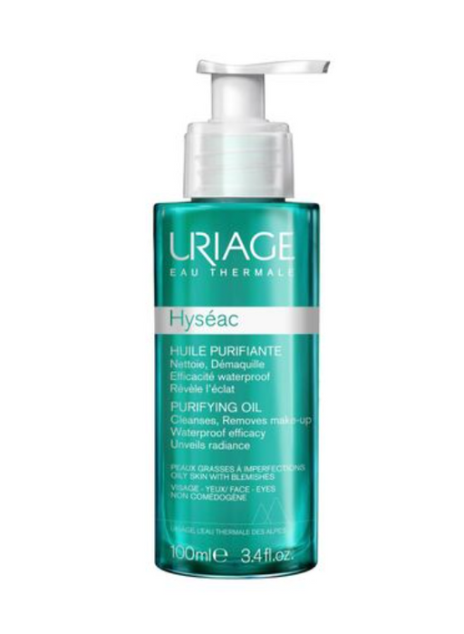 Uriage Hyseac Масло для лица очищающее, масло, для проблемной, комбинированной и жирной кожи, 100 мл, 1 шт.