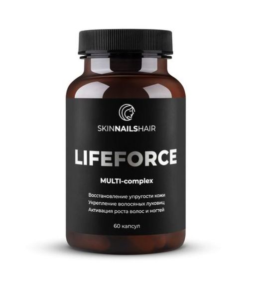 Life Force Комплекс для кожи, волос и ногтей, капсулы, 60 шт.