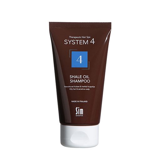 System 4 Терапевтический шампунь №4 для жирной и чувствительной кожи головы, шампунь, 75 мл, 1 шт.