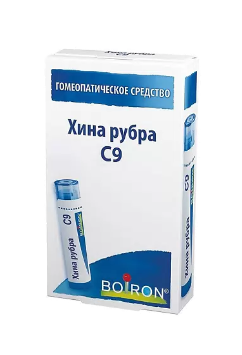 Хина рубра C9, гранулы гомеопатические, 4 г, 1 шт.