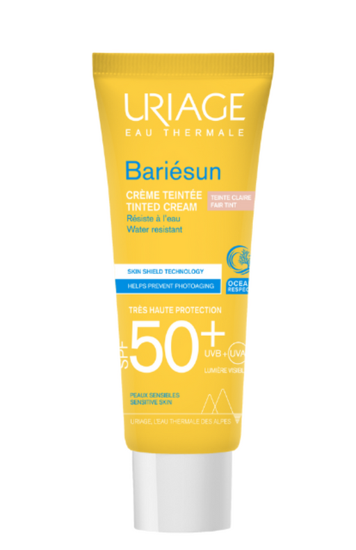 Uriage Bariesun Крем тональный светлый SPF50+, крем, 50 мл, 1 шт.