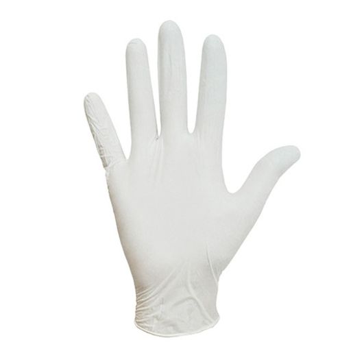 Перчатки SFM смотровые нитриловые неопудренные, р. S, белый, пара, 100 шт.